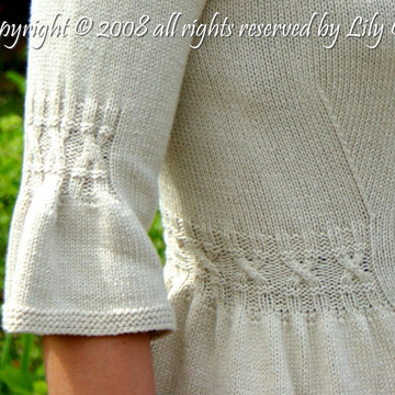 Simple Cable Cardigan