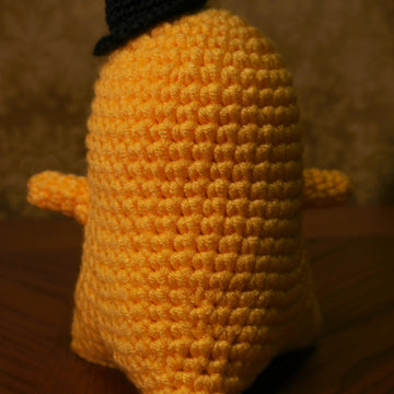 Classic Cheese-kun Amigurumi Emotional Support Cheese Blob