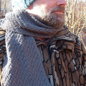Herringbone Rectangular Scarf