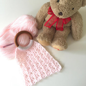 Primrose Baby Teether Lovey