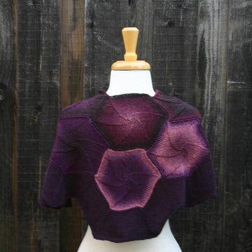 Prismatic Honeycomb Shawl