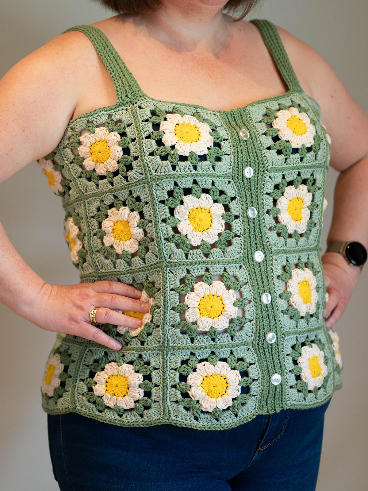 Granny Square Tank Top