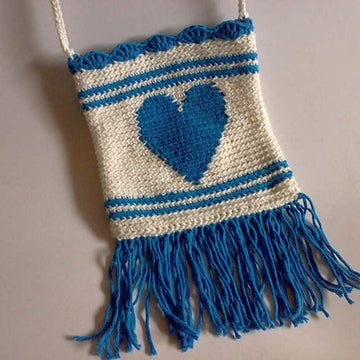 Hippy Heart Bag Crochet Pattern