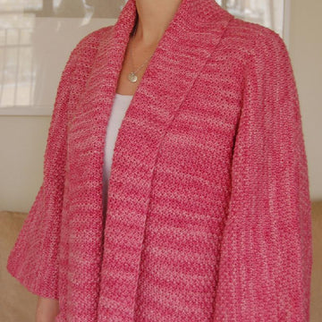 Moss Stitch Jacket to Knit