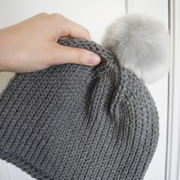 Simple Grey Beanie