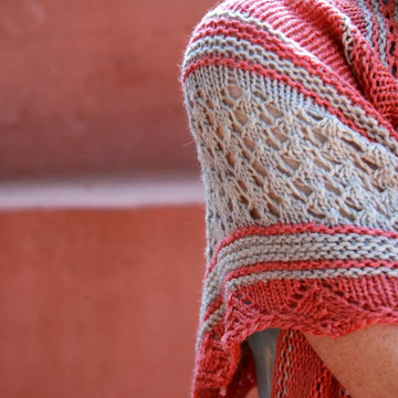 Coral Sands Shawl