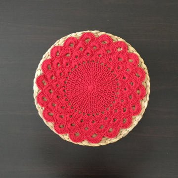 Camellia Round Placemat & Coaster Set N 148