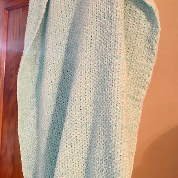 Crochet Velvet Warm Blanket