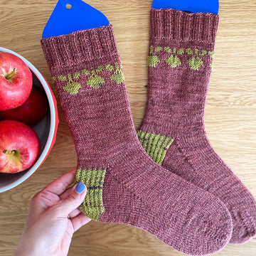 Apple Picking Socks