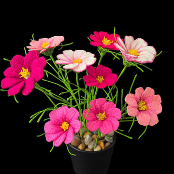 Crochet Cosmos flower pattern