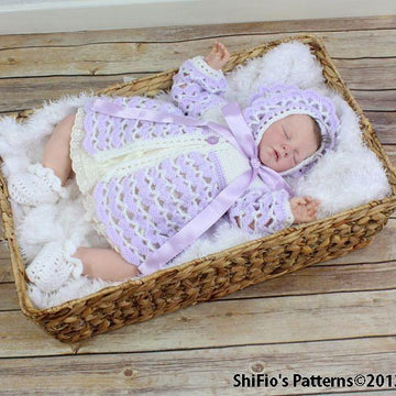 Athena Rose Baby Crochet pattern #14