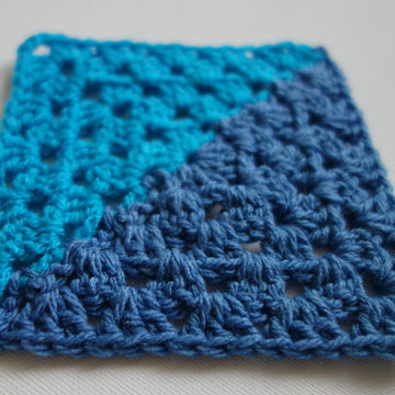 Half and Half Granny Square