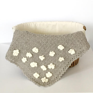 Flower Basket Baby Blanket