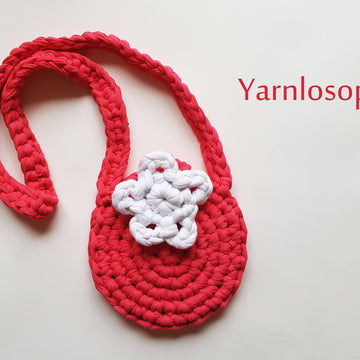 Girl flower bag