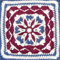 Blueberry Pie 12" Granny Square