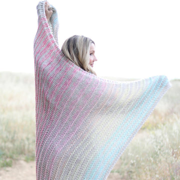 Rainbow Flow Throw
