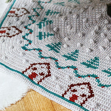 Winter Wonderland Christmas Tree Skirt