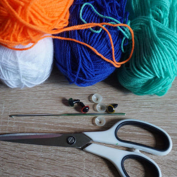Crochet Pattern for the friendly Monster Darky!