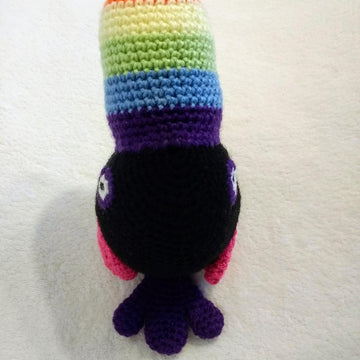 Larry, the Rainbow Toucan