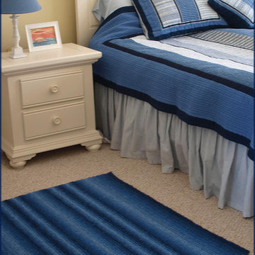 Ocean Currents Rug Knitting Pattern