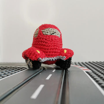 Turbo Red Race Car – Amigurumi Crochet Pattern
