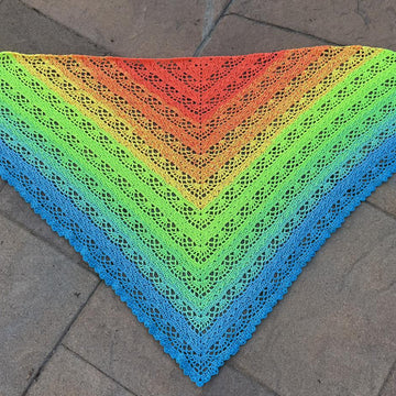Stretchy Toes Shawl