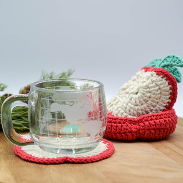 Apple Slices Coaster Set