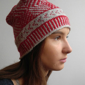 Fair Isle Square Hat