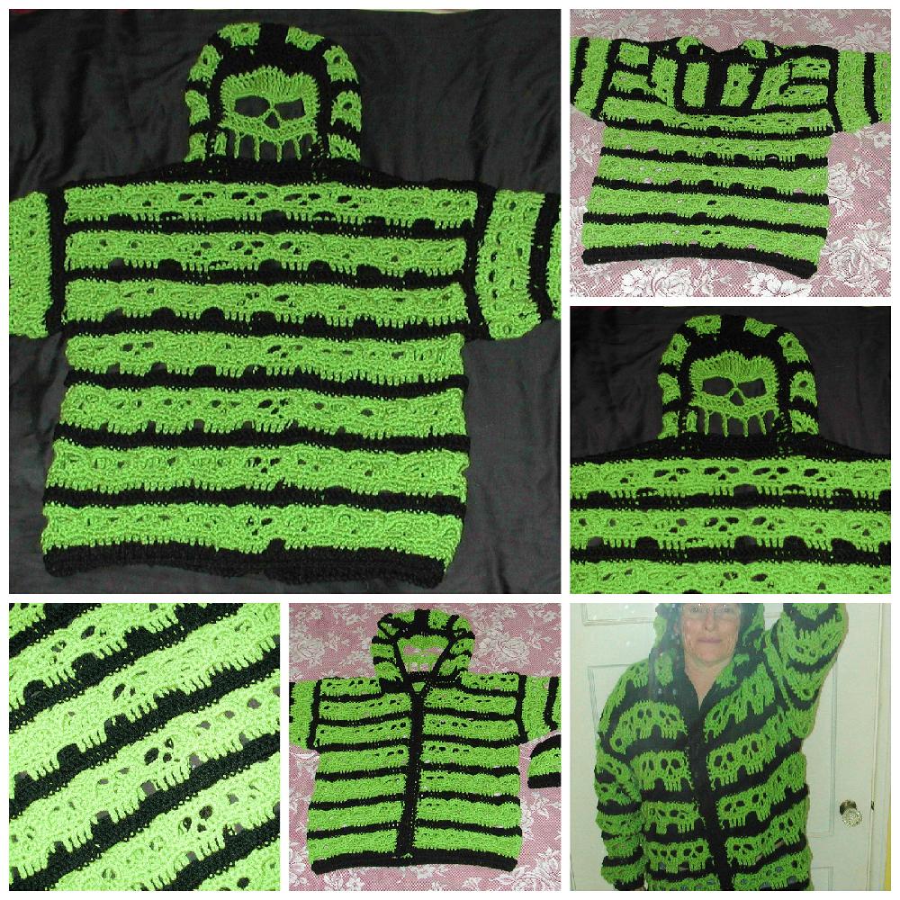 Bone Head Hoodie Adult Sizes XL to 4XL
