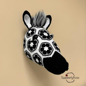 Zebedee The African Flower Zebra Head