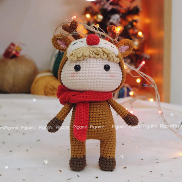 Reindeer Rudol Crochet Pattern