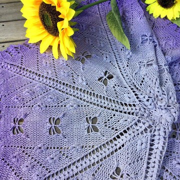 I Wish I Were a Butterfly Blanket
