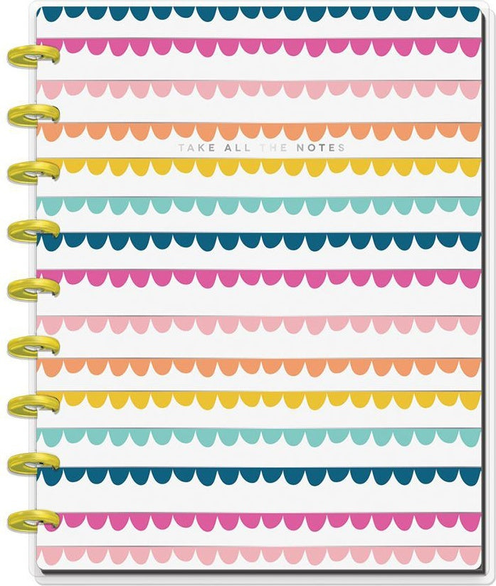 Happy Planner Medium Notebook W/60 Sheets - All The Notes