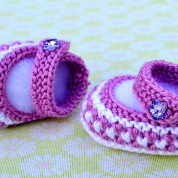 Little Stars Baby Booties