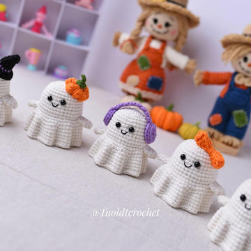 Halloween Ghost Keychain