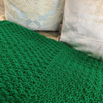 Mountain Cabin Throw Crochet Pattern