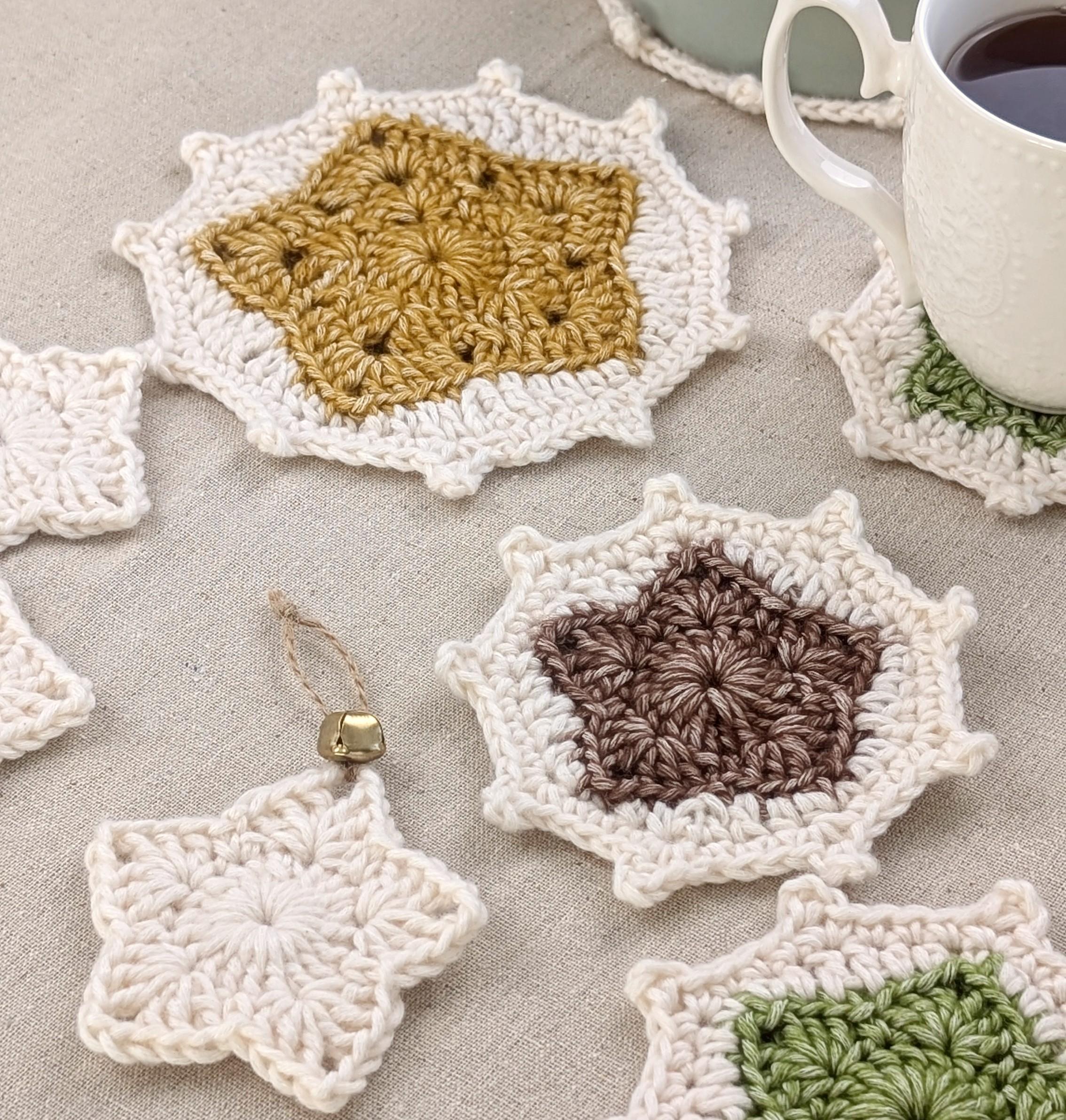 Rustic Star Coasters