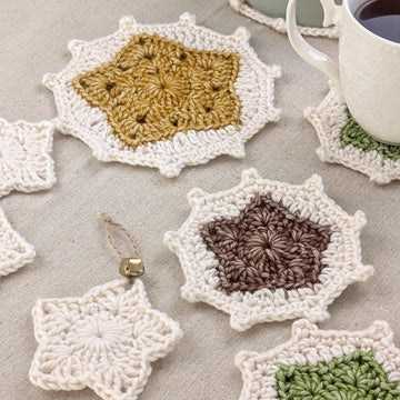 Rustic Star Coasters