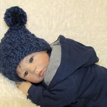 EZ-Knit Jester Baby Hat - Super Bulky