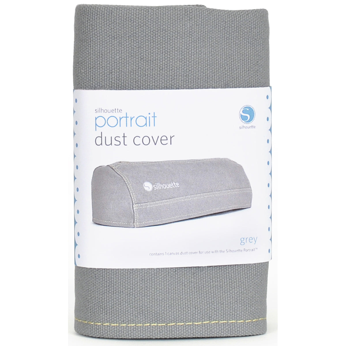 Silhouette America Silhouette Portrait Canvas Dust Cover - Gray