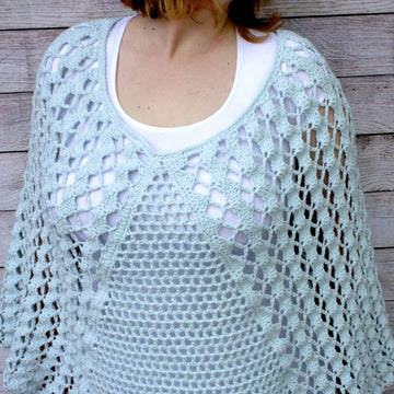 Whimsical Waves Poncho