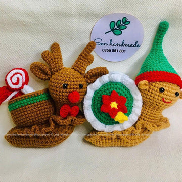 Buddy Snail- Crochet pattern - PDF file - English