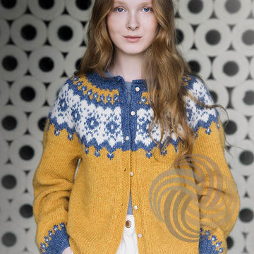 Vorsól Cardigan in LOPI Léttlopi