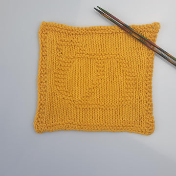 Knitting Pattern Bell Granny Square