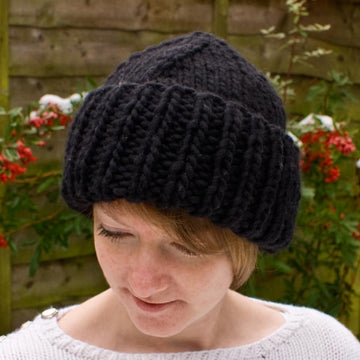 Chunky ribbed hat