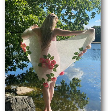 Garden of Roses Shawl