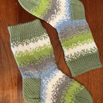 Pond Reflections Socks