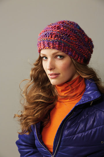 Oriental Hat in Schachenmayr Oriental Color