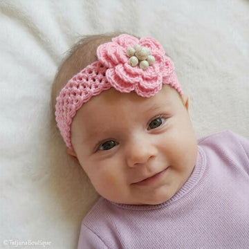 Baby Headband with Flower