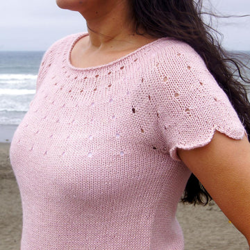 Scalloped Tee